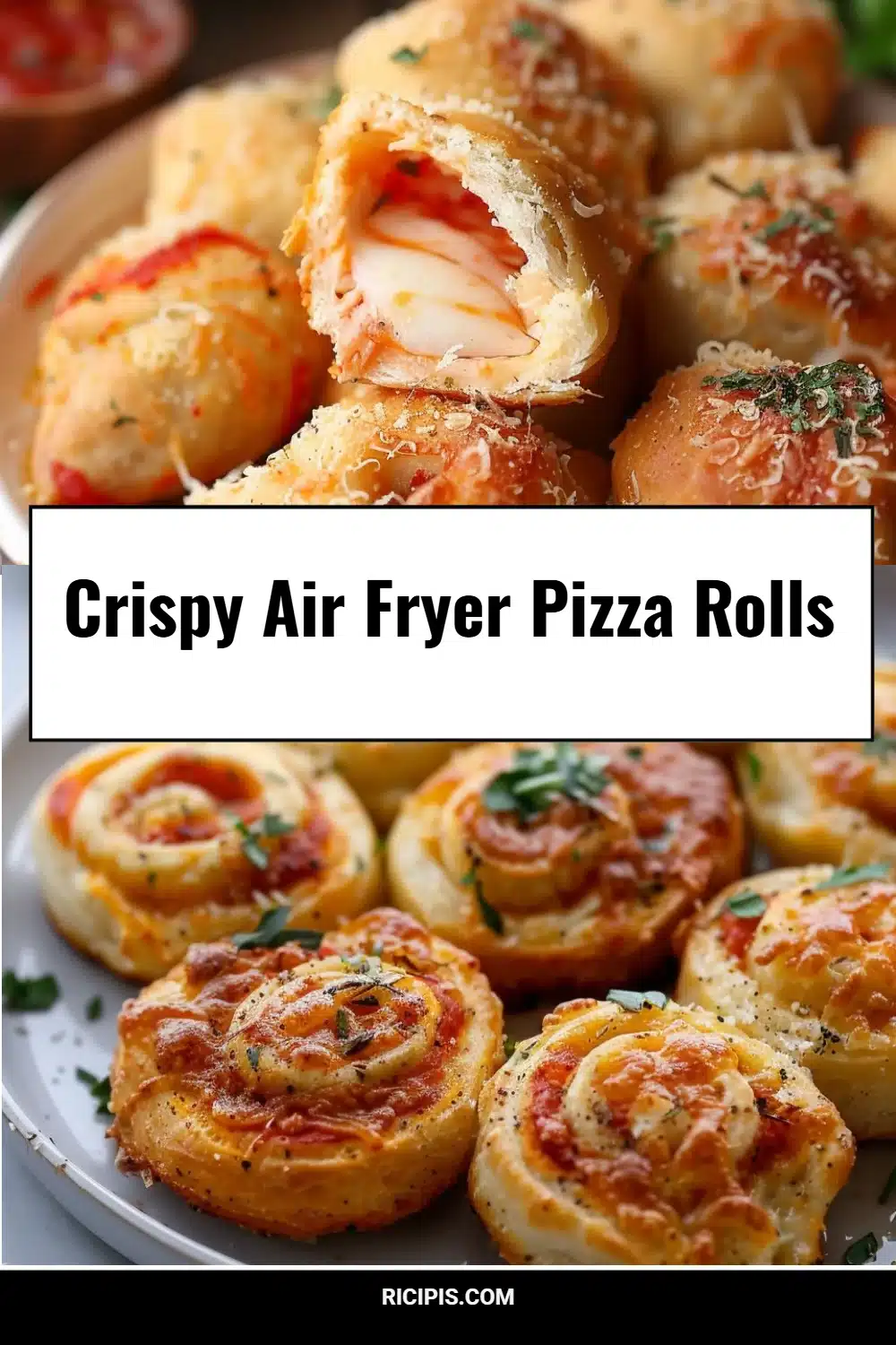 Crispy Air Fryer Pizza Rolls