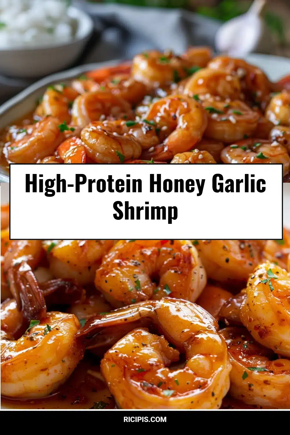 High-Protein Honey Garlic Shrimp