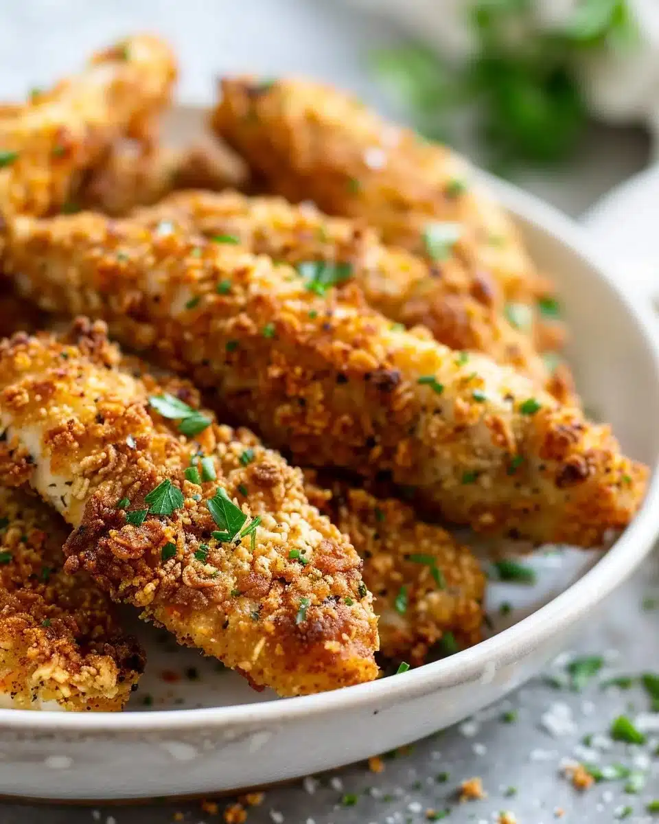 Homemade Baked Chicken Tenders