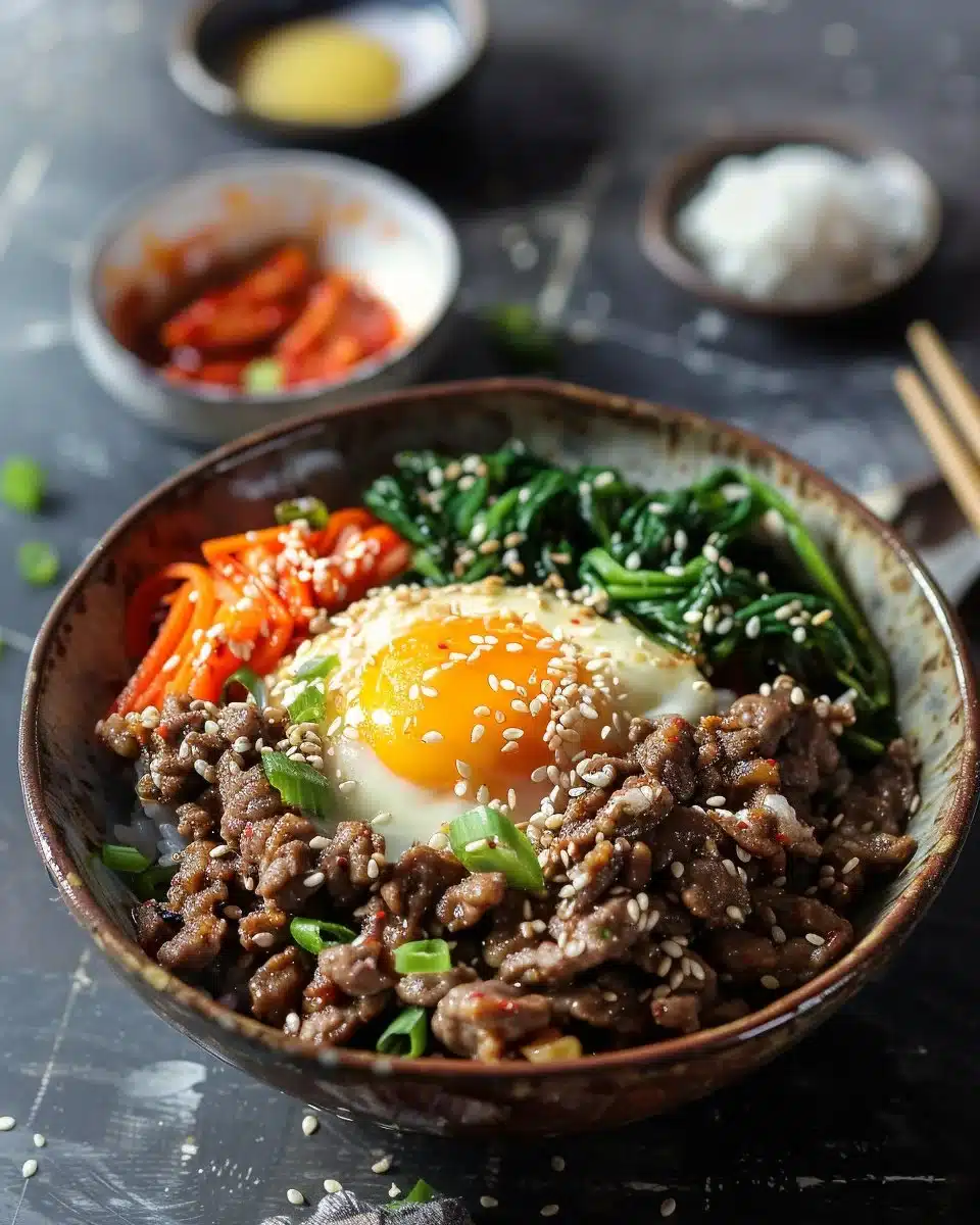 Korean Ground Beef Bowl