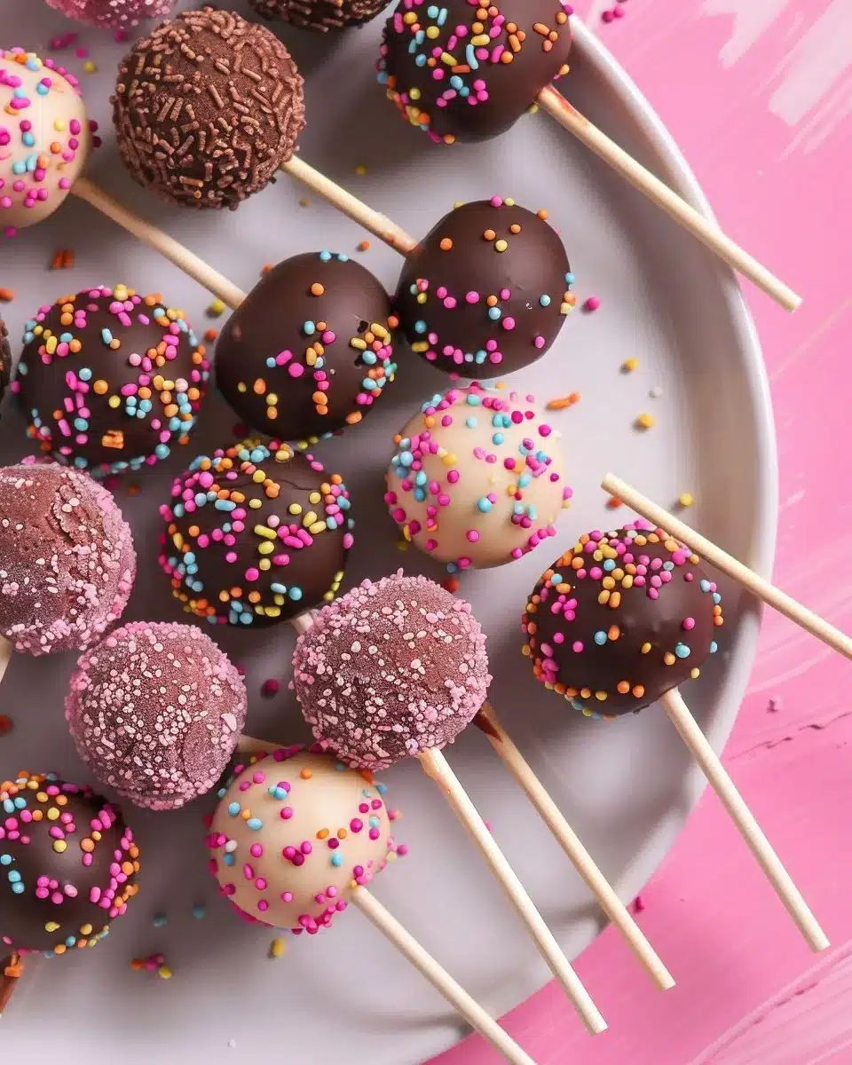 Pin by Stephanie Neff on Mmm, mhmm. | Easy cake pop recipe, Fun baking recipes, Easy snack recipes