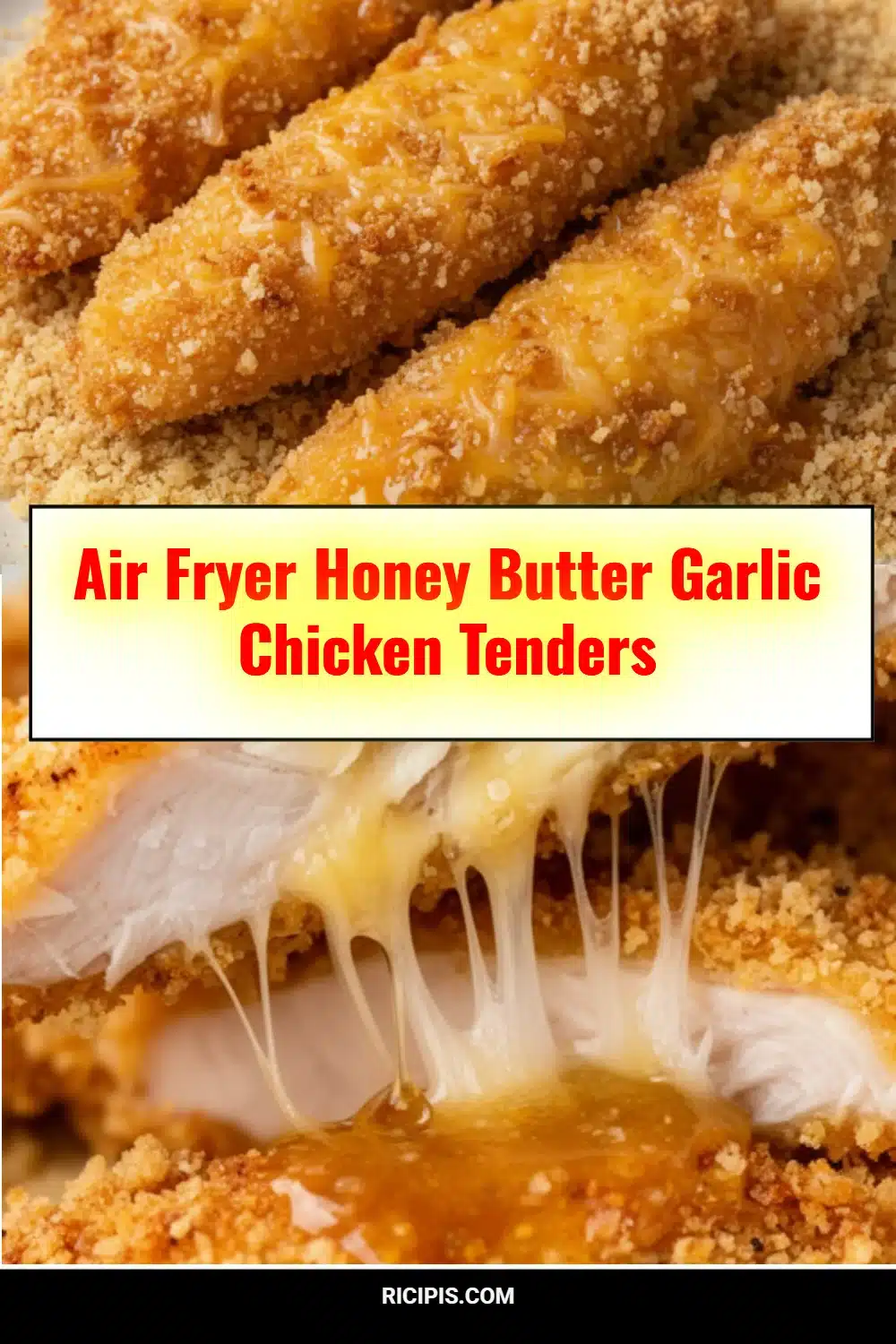 Air Fryer Honey Butter Garlic Chicken Tenders