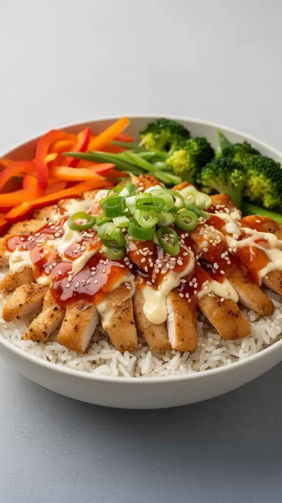Bang Bang Chicken Bowl
