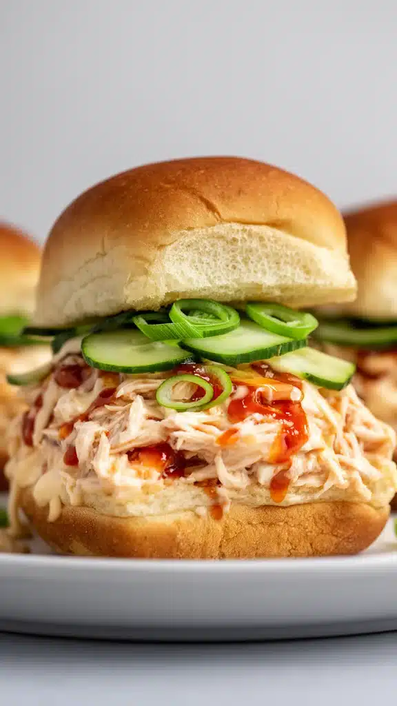 Bang Bang Chicken Sliders