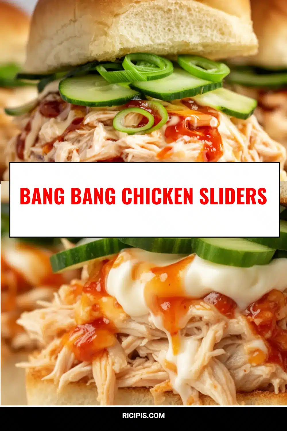 Bang Bang Chicken Sliders