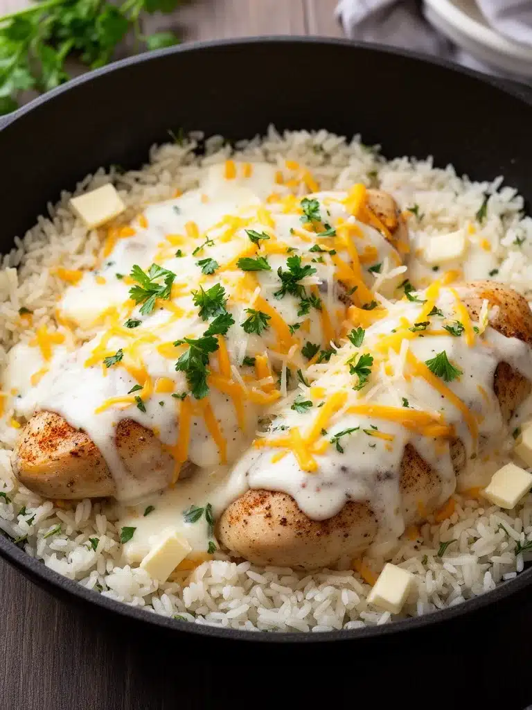 Best Smothered Chicken and Rice Recipe