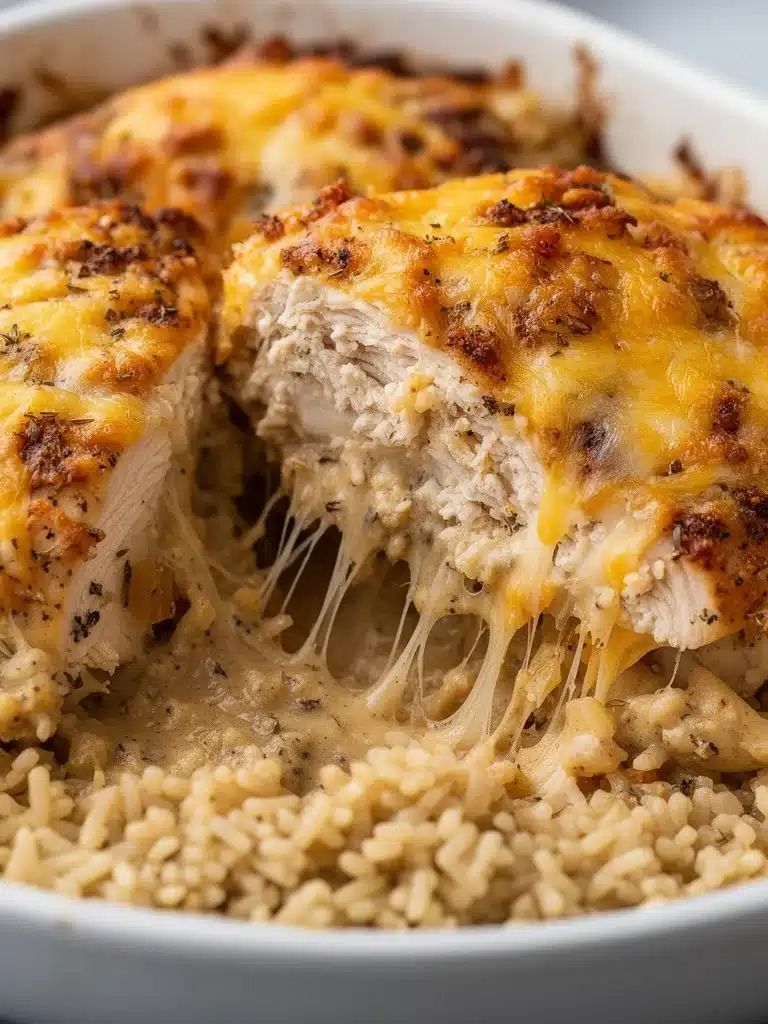 Best Smothered Chicken and Rice Recipe