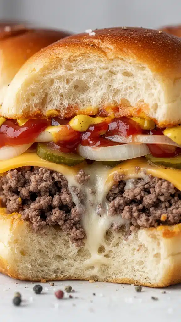 Cheeseburger Sliders