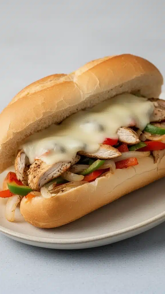 Chicken Philly Cheese Steaks