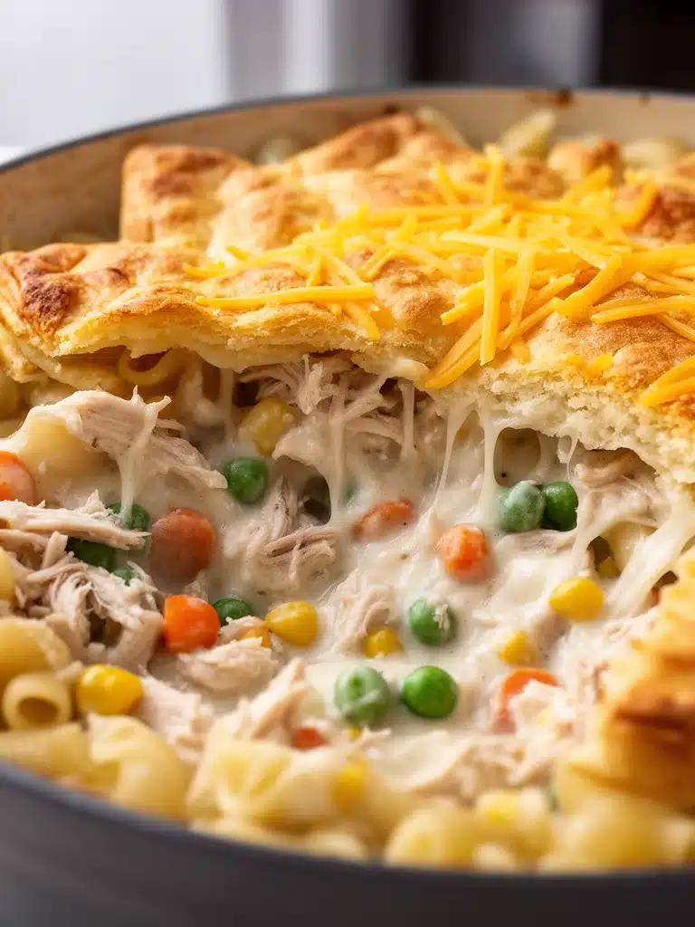 Classic Chicken Pot Pie Pasta