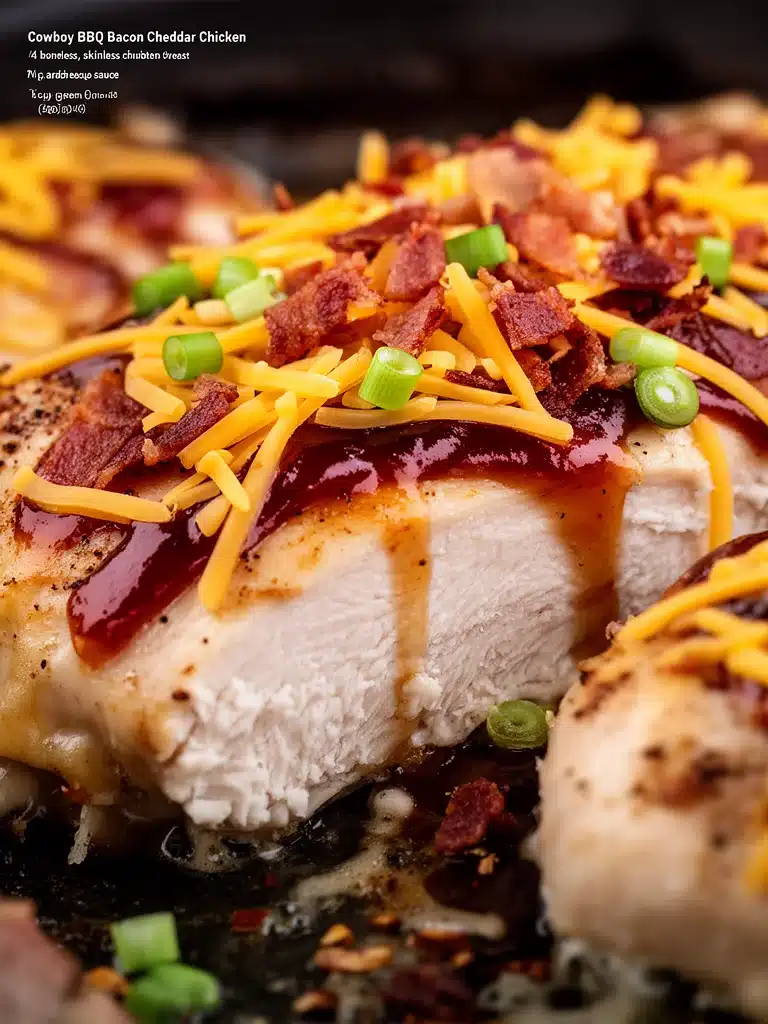 Cowboy BBQ Bacon Cheddar Chicken