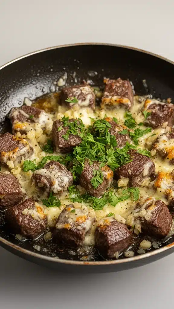 Garlic Butter Steak Bites