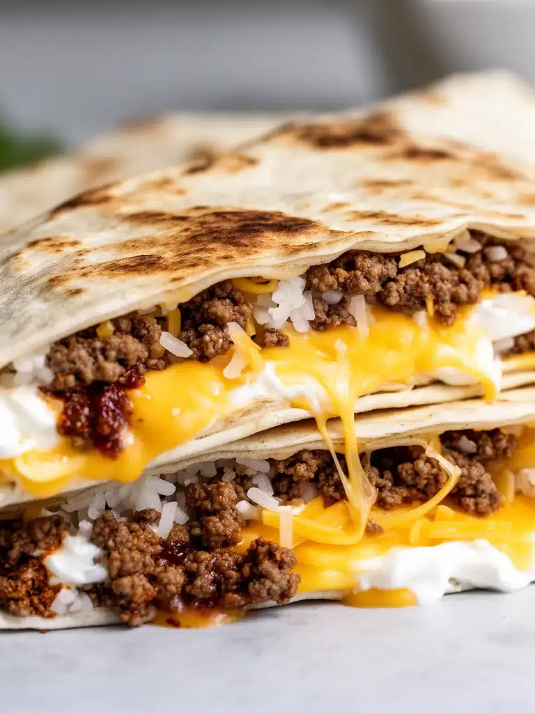 Irresistible Easy Grilled Cheese Burrito You'll Crave Again