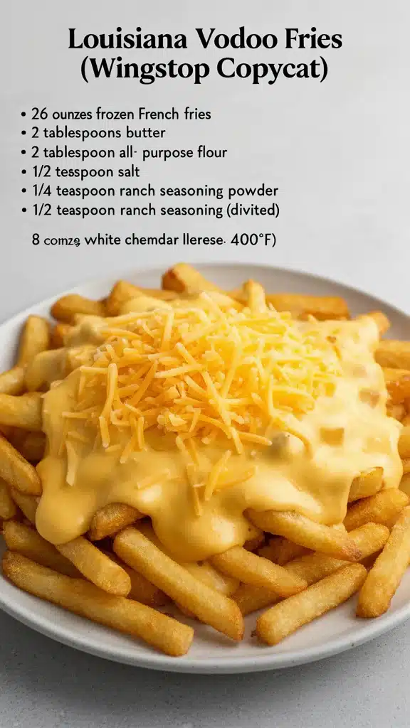 Louisiana Voodoo Fries (Wingstop Copycat)