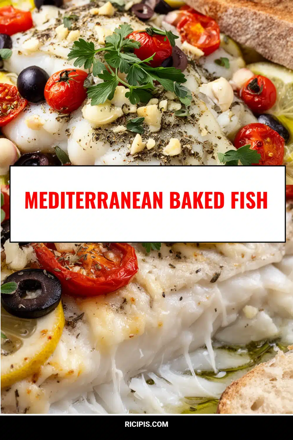 Mediterranean Baked Fish