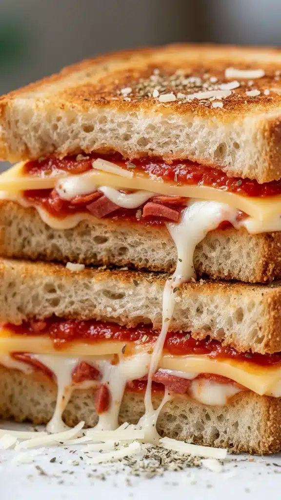 Pizza Grilled Cheese