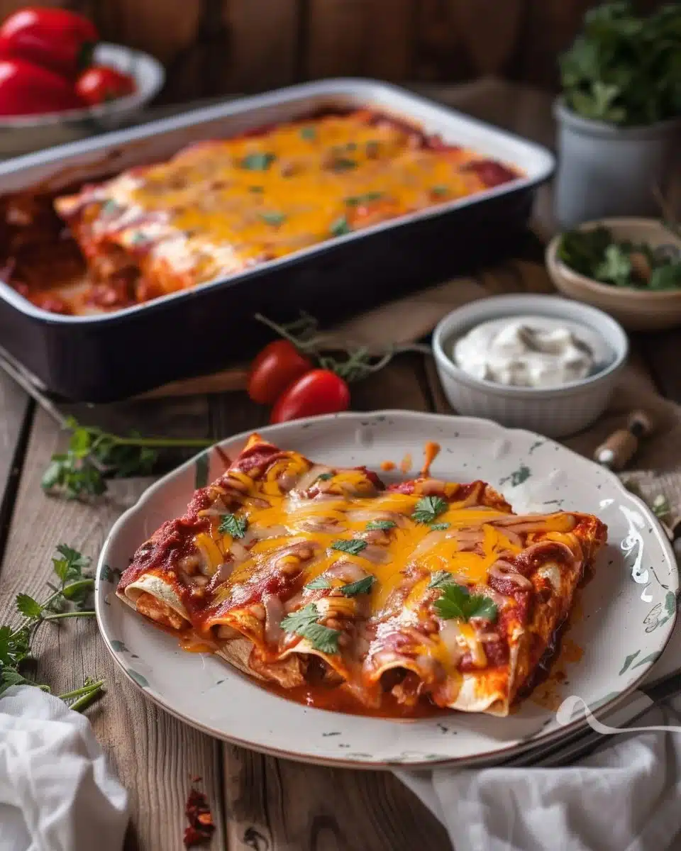 Quick and Easy Enchiladas