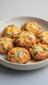 Healthy salmon protein bites for nutritious snacking