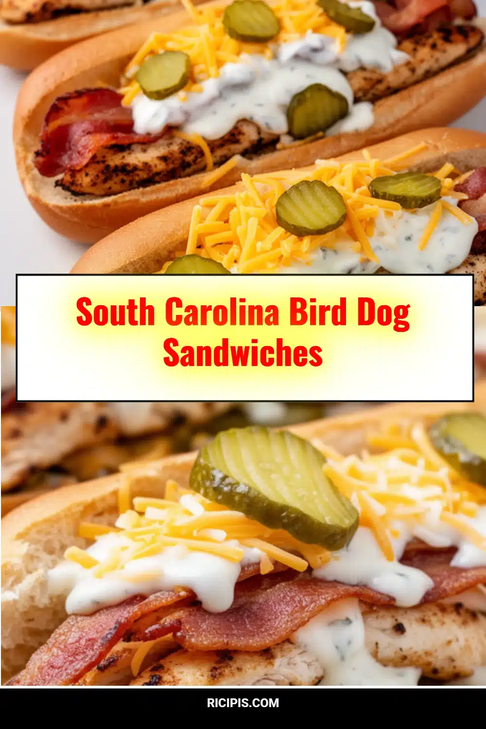 South Carolina Bird Dog Sandwiches