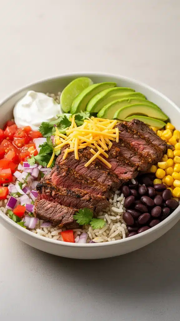 Steak Burrito Bowl