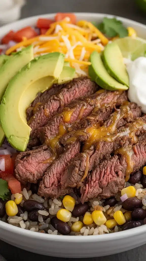 Steak Burrito Bowl